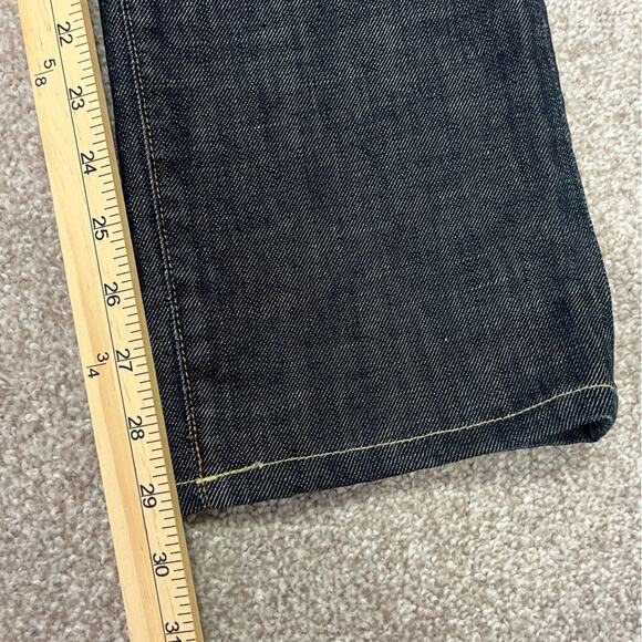 Citizens of Humanity Ava Low Waist Stretch Straight Leg Dark Denim Jean Size 30 - Picture 14 of 16